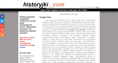 Desktop Screenshot of historyjki.com