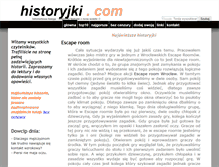 Tablet Screenshot of historyjki.com